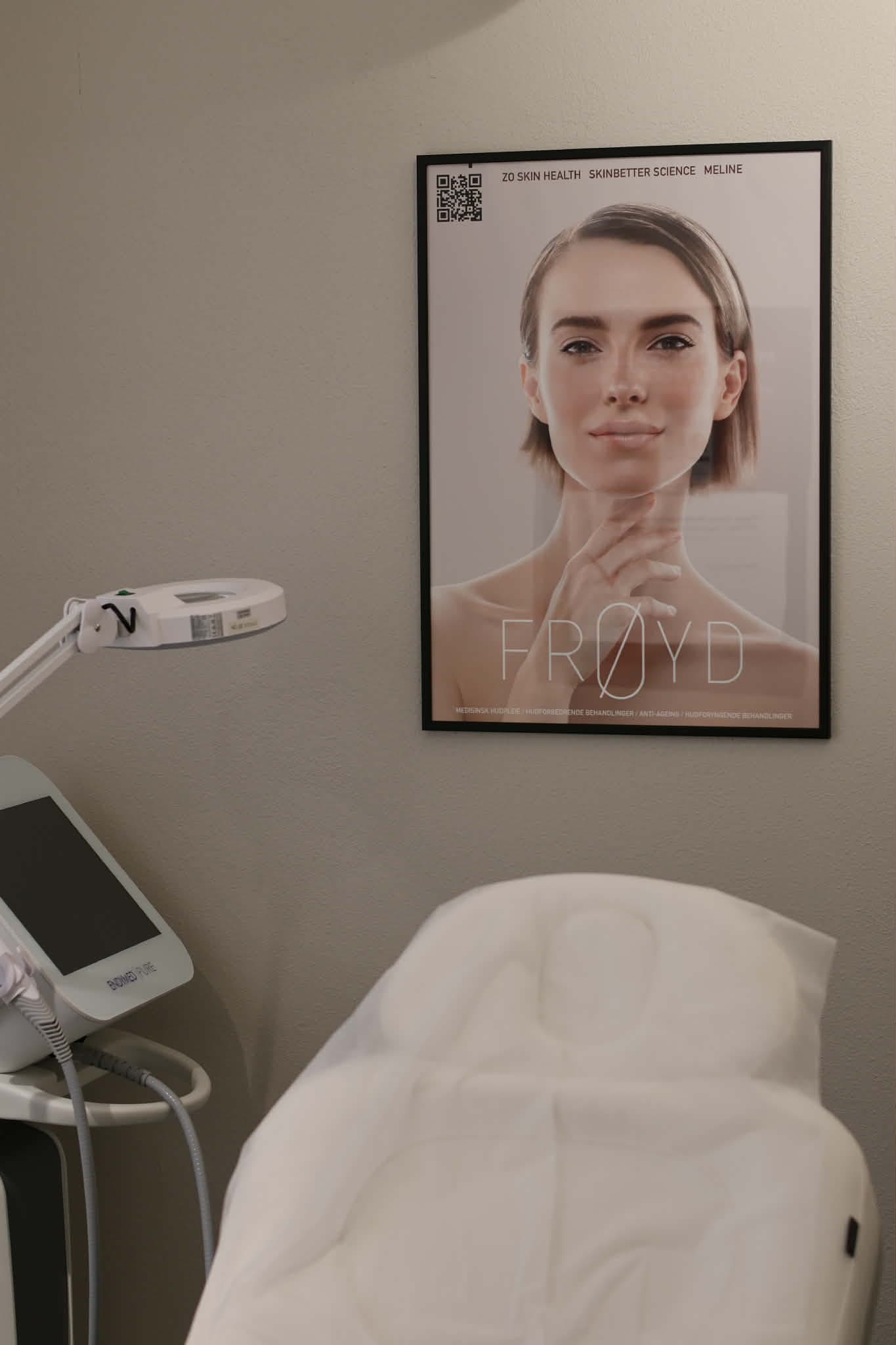 Behandlingsrommet hos M Brow Stylist på Nordstrand — der kosmetisk tatovering utføres